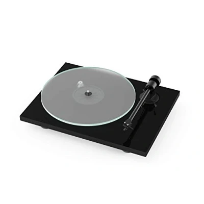 Afbeelding van Pro Ject T1 Draaitafel met riemaandrijving Zwart