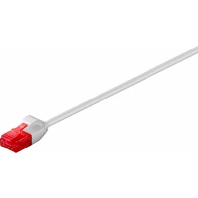 Afbeelding van U/UTP CAT6 Gigabit slimline netwerkkabel / grijs 20 meter