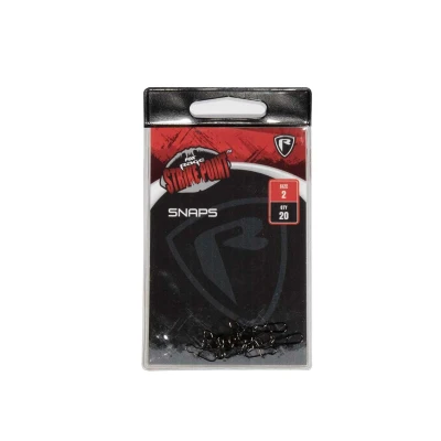 Afbeelding van Fox Rage Strike Point Snaps (20 pcs) Maat : 1/0