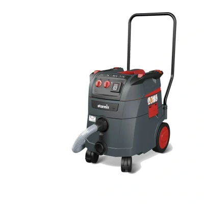 Afbeelding van Starmix iPulse L 1635 EW Bouwstofzuiger met rijbeugel 1600W klasse 35L 019598
