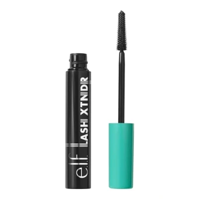 Afbeelding van e.l.f. Lash XTNDR Langdurige en herbouwbare mascara voor de look van wimperextensions, klonter schilferbestendig, veganistisch dierproefvrij, zacht zwart