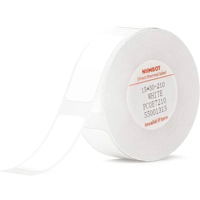 Afbeelding van Niimbot Labels/Etiketten D11/D110/H1S/D101 15 x 30 mm Wit