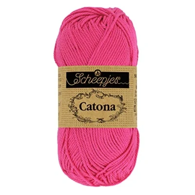 Afbeelding van Scheepjes Catona 10gr 114 Shocking Pink