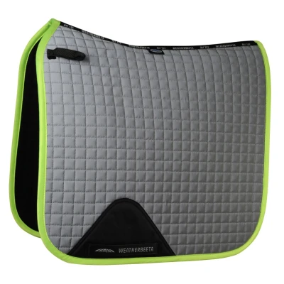 Image de Weatherbeeta Tapis de Selle Reflective Prime Dressage Argent/Jaune Full