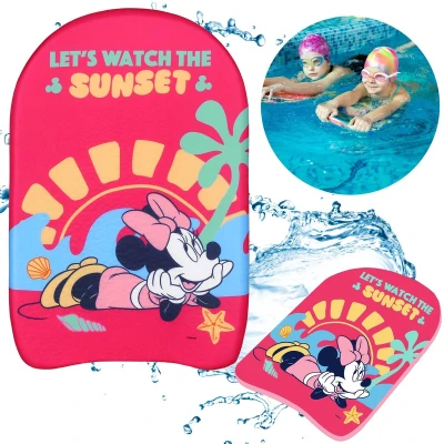 Afbeelding van DISNEY Minnie Mouse ZWEMPLANK, lichtgewicht, veilig, om te leren zwemmen voor kinderen in het zwembad 44x30x4 cm