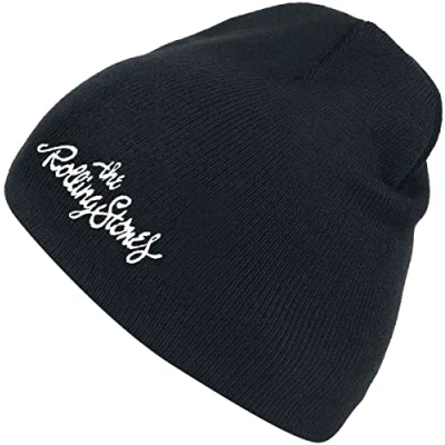 Afbeelding van The Rolling Stones Logo Beanie Muts Zwart