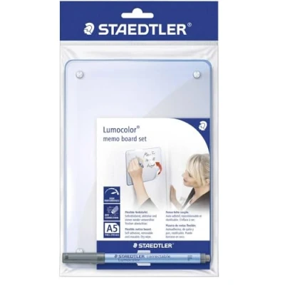 Afbeelding van Whiteboard Staedtler Lumocolor memo A5 met pen 305