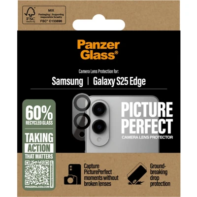 Afbeelding van PanzerGlass PicturePerfect Camera Lens Protector voor de Samsung Galaxy S25 Edge