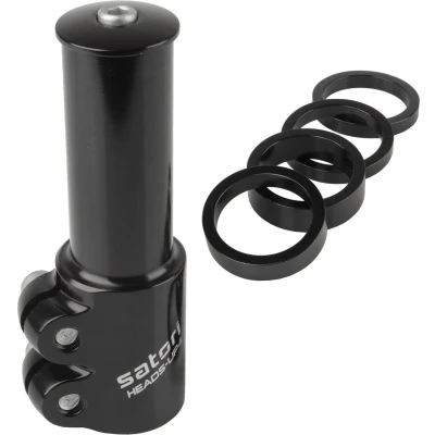 Afbeelding van Satori Stuurpenverlenger 1 1/8&quot; zwart