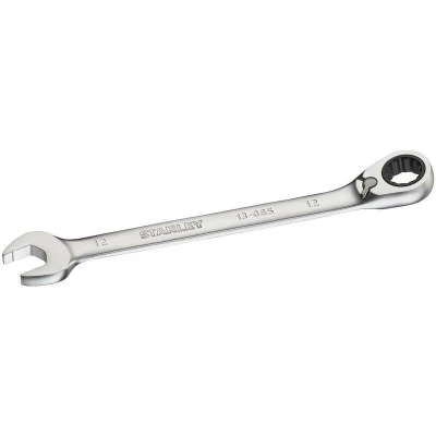 Afbeelding van Stanley FATMAX Omkeerbare Ringsteeksleutel met ratel 12mm Steeksleutel Sleutelgereedschap 1 Stuk(s)