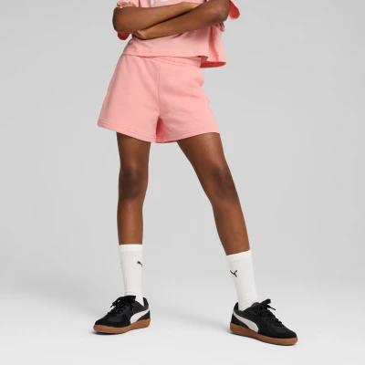 Afbeelding van PUMA ESS Small No. 1 Logo Shorts TR G Meisjes sportbroek Pink Fruit