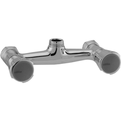 Afbeelding van Venlo Nimbus II Messing Eco wandkraan zonder uitlloop,