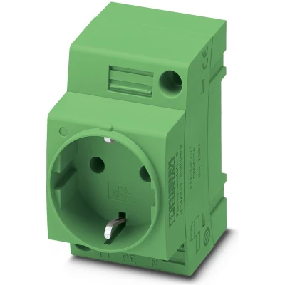 Afbeelding van Phoenix Contact EO CF/UT/GN Schakelkastcontactdoos Groen 1 stuk(s)