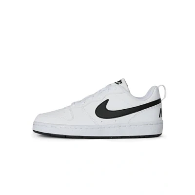 Image de Nike Chaussures De Gymnastique Court Borough Low Recraft (Gs), White/Black, DV5456 104, 36.5 EU (4.5Y US)