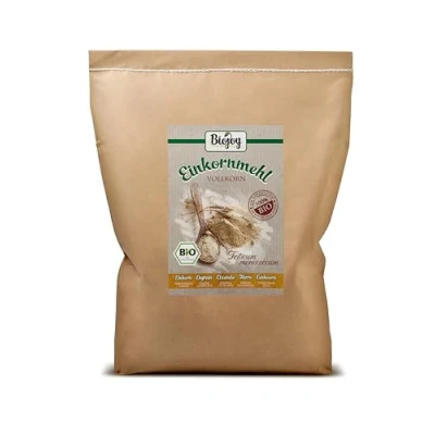 Image de Biojoy Farine complète d&#039;épeautre Intégrale BIO (5 kg), sans additifs (Triticum monococcum)