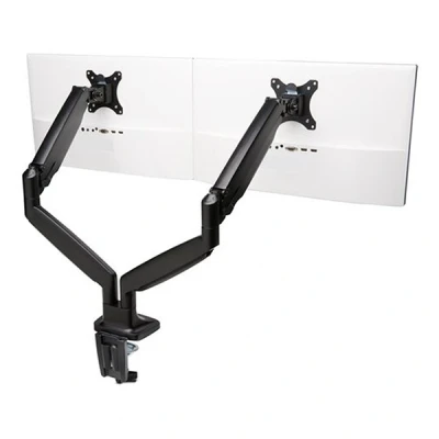 Image de Kensington Smartfit one touch bras d&#039;écran à ressort gaz pour 2 écrans (avec pince et oeillet) noir