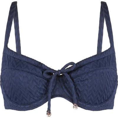 Afbeelding van Lingadore Bikinitop, Dames, Maat: 42xC, Dunkelblau