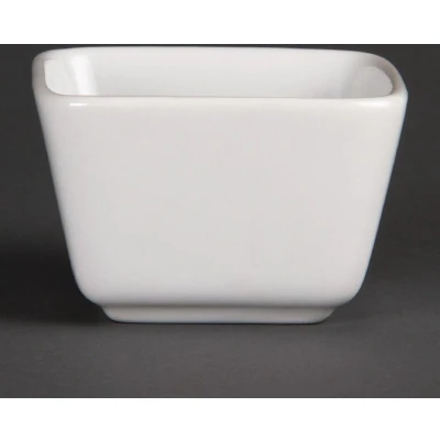 Afbeelding van Olympia Whiteware amuseschaaltjes 7,5x7,5x5cm (12 stuks)