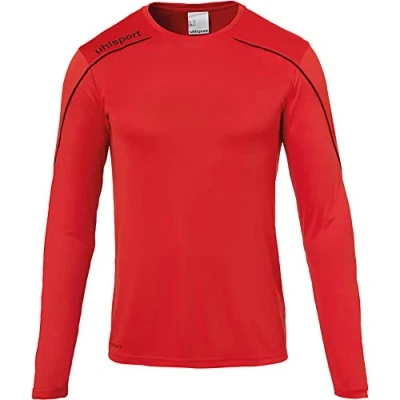 Afbeelding van Uhlsport Stream 22 Voetbalshirt Lange Mouw Kinderen Rood / Zwart Maat: 152