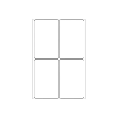 Afbeelding van Etiket HERMA 10618 52x82mm verwijderbaar 128stuks