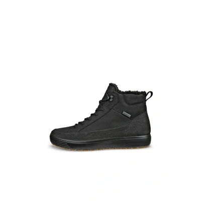 Afbeelding van ECCO SOFT 7 TRED M Veterboots black, Heren, Maat: 40, Black Nubukleer