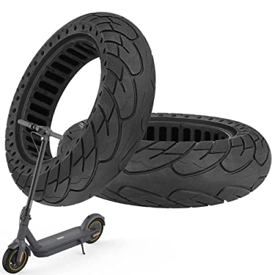 Afbeelding van VOLOHAS Set van 2 massieve banden 60/70 6,5 voor Segway Ninebot Max G30/G30E/G30LP elektrische scooter of achter