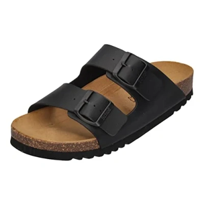 Afbeelding van Scholl Josephine Bio Champion Sandalen Voor Dames, Zwart Maat 37