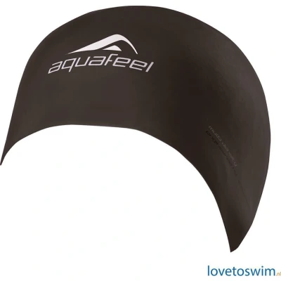 Afbeelding van Aquafeel Siliconen Zwemcap Pro Zwart
