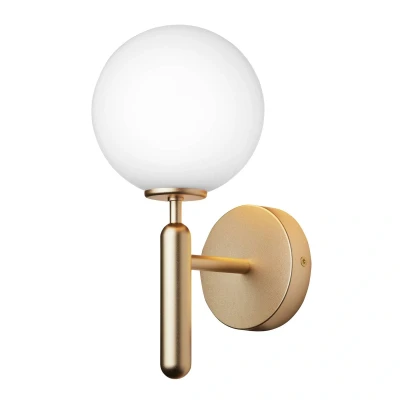 Afbeelding van Nuura Miira Wall wandlamp messing/wit