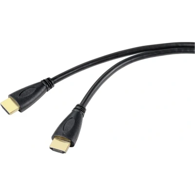 Afbeelding van SpeaKa Professional SP 10133288 HDMI kabel Aansluitkabel A stekker, stekker 3.00 m Zwart 4K UHD, Audio Return Channel (ARC)