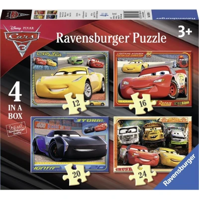 Afbeelding van Ravensburger Cars 3 Puzzel 4in1