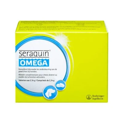 Afbeelding van Seraquin Omega Hond 6 x 10 tabletten