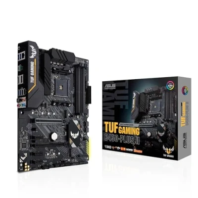 Afbeelding van Asus TUF GAMING B450 PLUS II Moederbord Socket AMD AM4 Vormfactor ATX chipset AMD®