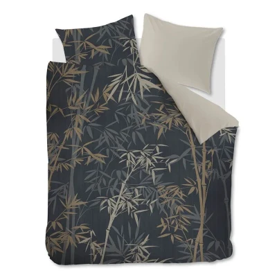 Afbeelding van Ambiante Kay dekbedovertrek Lits Jumeaux 240x200/220 Donker Blauw