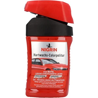 Afbeelding van NIGRIN 72945 nagellak, harde was, 300 ml, rood