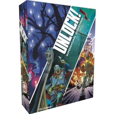 Afbeelding van Asmodee Unlock 12 Supernatural Adventures gezelschapsspel van 1 tot 6 spelers 10 jaar en ouder Franse versie