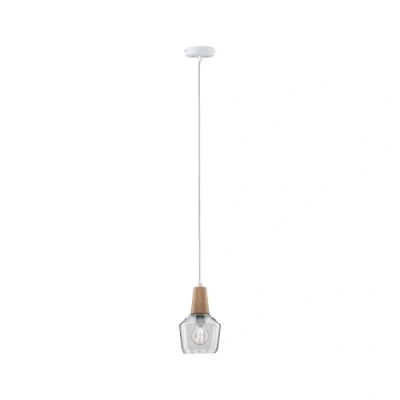 Afbeelding van Paulmann Neordic Ylvie 79745 Hanglamp LED E27 20 W Hout, Helder