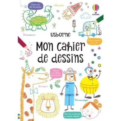 Image de Mon cahier de dessins Dès 5 ans
