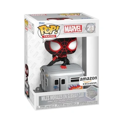 Afbeelding van Funko Pop! Marvel Miles Morales Disney 100th Train Cart US Exclusive