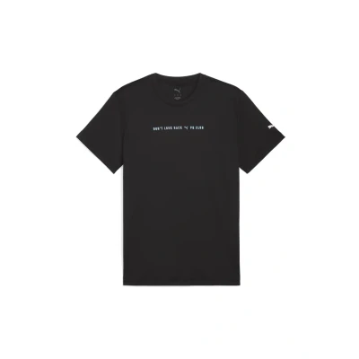 Afbeelding van RUN CLUB Graphic T shirt voor Heren, Zwart, Maat L PUMA