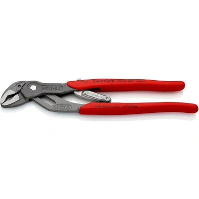 Image de KNIPEX 85 01 250 Pince SmartGrip pour pompe à eau réglage automatique avec revêtement plastique antidérapant gris atramentisé