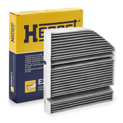Afbeelding van HENGST filter E5967LC Interieurfilter Carbon 260 245 40 MERCEDES BENZ: C Class Saloon, T modell, E Saloon