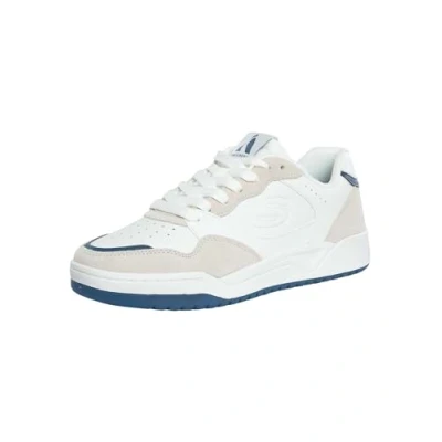 Afbeelding van Skechers Sport Koopa Sneakers laag white/navy, Heren, Maat: 42, White/navy Leer