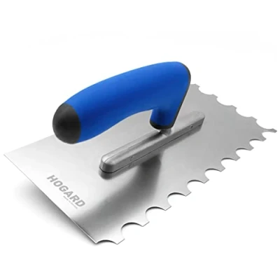 Afbeelding van HOGARD Tandtroffel 20 mm, professionele tandspatel van roestvrij staal, tandspatel, gemaakt in de EU, vertanding x 10 mm