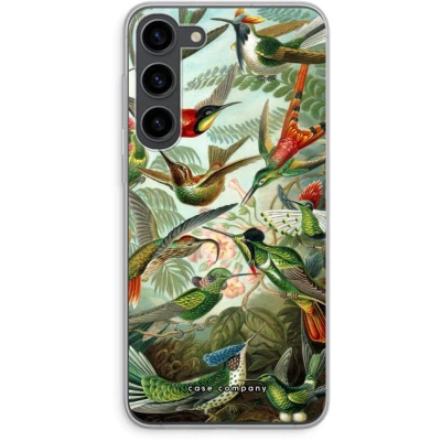 Afbeelding van Case Company® hoesje geschikt voor Samsung Galaxy S23 Plus Haeckel Trochilidae Soft Cover Telefoonhoesje Bescherming aan alle Kanten en Schermrand