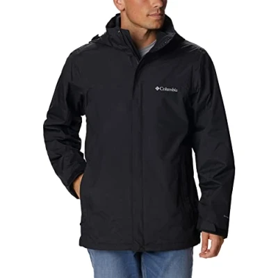 Afbeelding van Columbia Mission AIR Interchange Jacket Outdoorjas, Heren, Maat: Small, Black