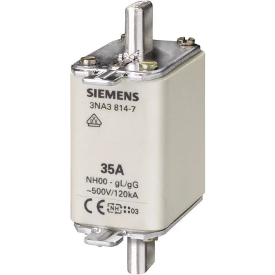 Afbeelding van Siemens 3NA3832 NH zekering Afmeting : 00 125 A 500 V/AC, 250 V/AC 3 stuk(s)
