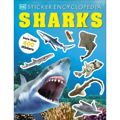 Afbeelding van Sticker Encyclopedias Encyclopedia Sharks