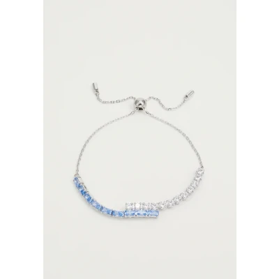 Afbeelding van Swarovski Matrix Collectie Blauw, M, Kristal messing, Kubieke zirkonia