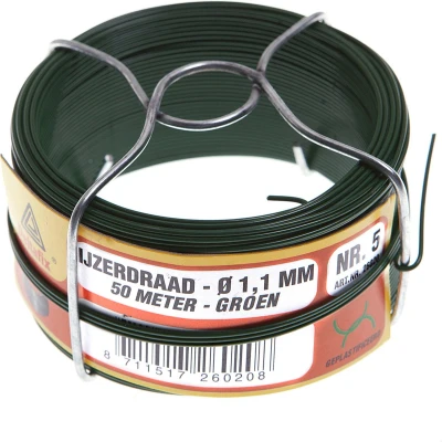 Afbeelding van Deltafix IJzerdraad geplastificeerd 50 m1 x 1,1 mm